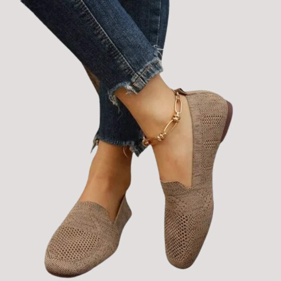 Aimee - Women's Knit Slip-On Loafers