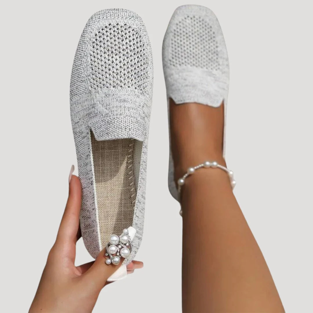 Aimee - Women's Knit Slip-On Loafers