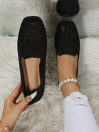 Bethany - Women's Knit Slip-On Loafers