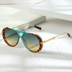 Bondi - Tortoiseshell Aviator Sunglasses