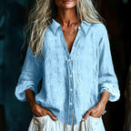 Desdemona - Women's Relaxed Fit Button-Down Shirt 2