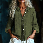 Desdemona - Women's Relaxed Fit Button-Down Shirt 4