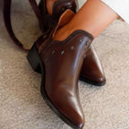 Dorothea - Women's Star-Stud Pointed-Toe Ankle Boots