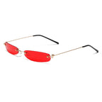 Formentera -  Rimless Metal Frame Sunglasses
