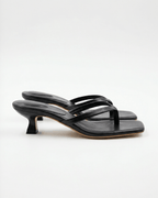 Frida - Women's Square Toe Low Heel Sandals