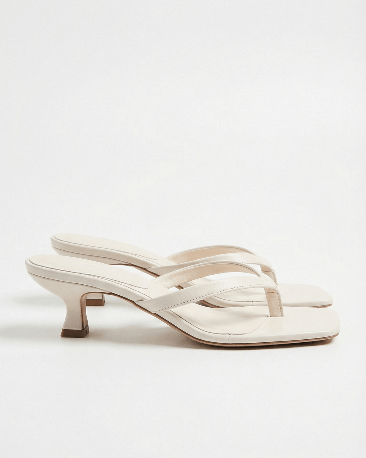 Frida - Women's Square Toe Low Heel Sandals