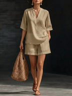 Ivana - Women's Resort Two-Piece Short Set 2