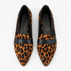 Lydia - Women's Animal-Print Pointed-Toe Loafers