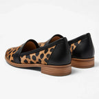 Lydia - Women's Animal-Print Pointed-Toe Loafers