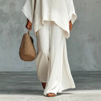 Maeve - Women's Oversized Tunic & Wide Leg Pant Set 7
