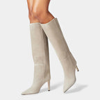 Norah - Women's Pointed-Toe Knee-High Boots