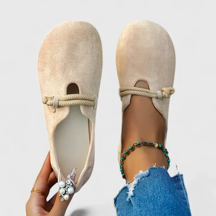 Paisley - Women's Rope-Detail Slip-On Loafers