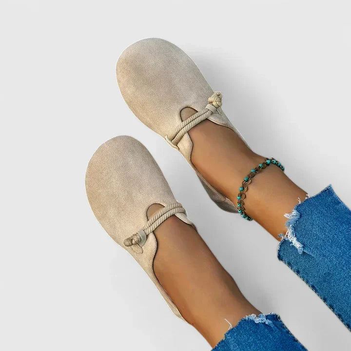 Paisley - Women's Rope-Detail Slip-On Loafers