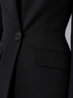 Teresa - Women's Single-Button Collarless Tailored Suit