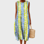 Willow - Women's Tiered Gingham Dress