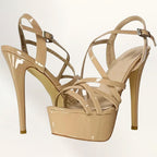Wynne - Women's Crisscross Strappy Platform Heels