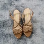 Wynne - Women's Crisscross Strappy Platform Heels